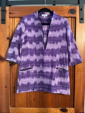 Emerson Fry Purple and Light Lavender tunic